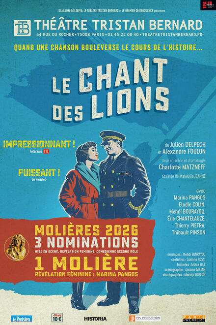 Le chant des lions au Théâtre Tristan Bernard