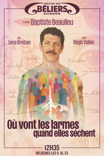 Où vont les larmes quand elles sèchent au Théâtre des Béliers Avignon
