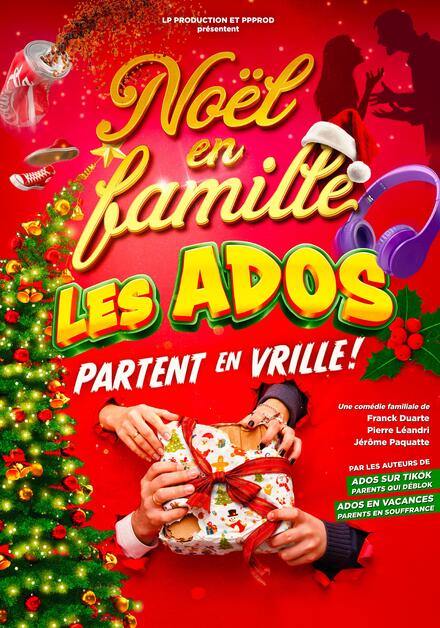 Noël en famille, les ados partent en vrille ! au Théâtre des Chartrons