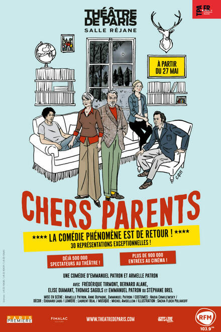 Chers Parents au Théâtre de Paris - Salle Réjane