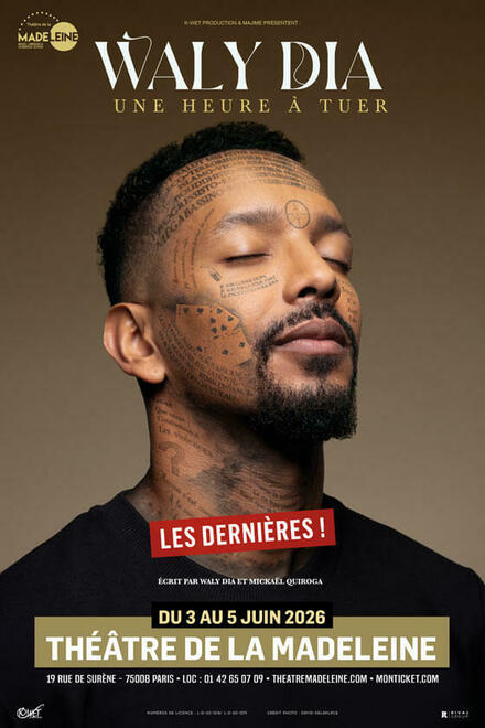 WALY DIA - 1 heure à tuer au Théâtre de la Madeleine