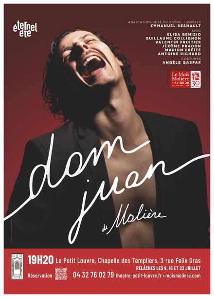 Dom Juan au Théâtre Le Petit Louvre (Chapelle des Templiers)