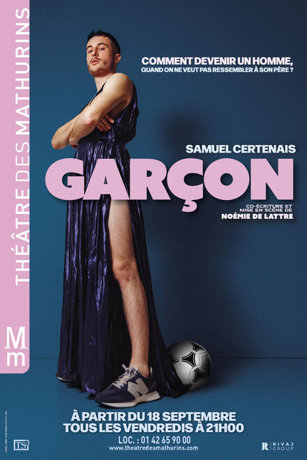 SAMUEL CERTENAIS - Garçon au Théâtre des Mathurins (Studio)