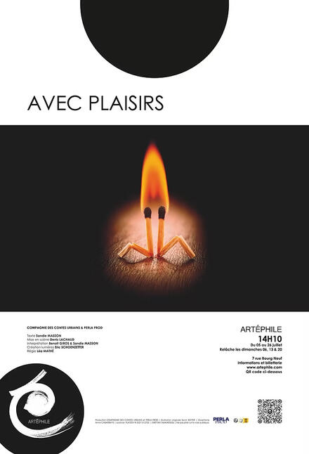 Avec plaisirs au Théâtre Artéphile