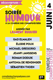 Soirée humour du 4 juin