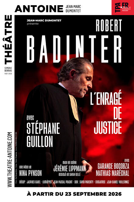 Robert Badinter: l’enragé de justice au Théâtre Antoine - Simone Berriau