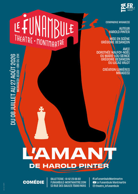 L'AMANT au Théâtre du Funambule Montmartre