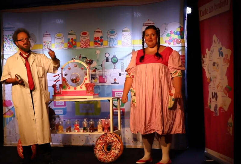 Gourmandine et le Professeur Harry Bus au Théâtre de Jeanne