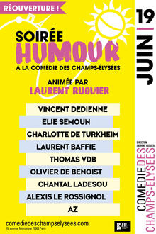 Soirée humour du 19 juin