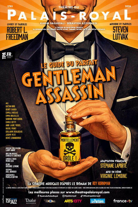 Le guide du parfait gentleman assassin au Théâtre du Palais Royal