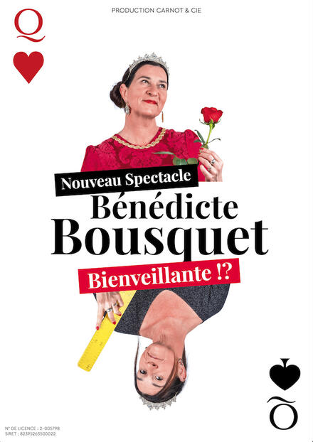 Bénédicte Bousquet - Bienveillante ?! au Théâtre Trianon