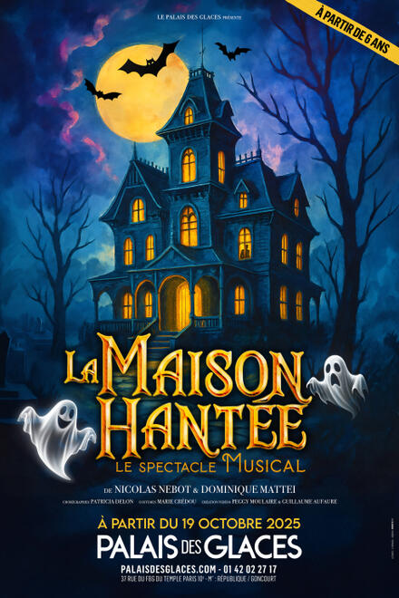 La maison hantée - Le musical au Théâtre Palais des Glaces