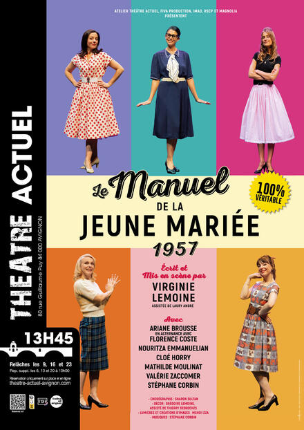 Le Manuel de la jeune mariée 1957 au Théâtre Actuel