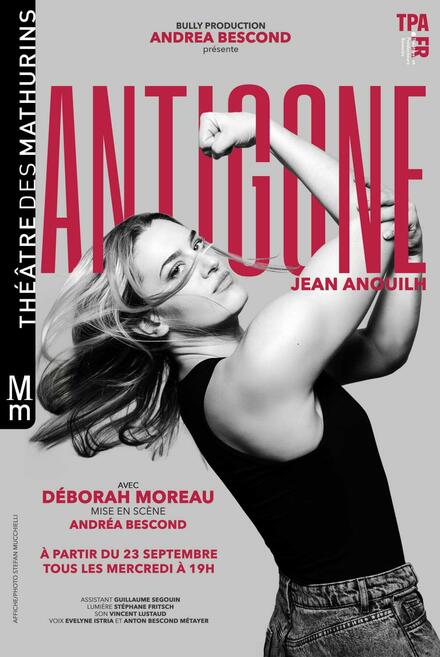ANTIGONE au Théâtre des Mathurins (Grande salle)