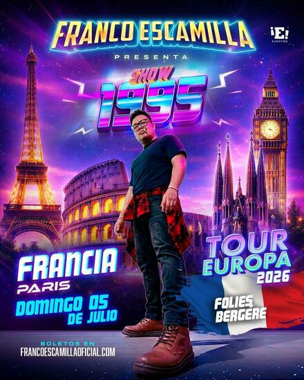 Franco Escamilla au Théâtre des Folies Bergère