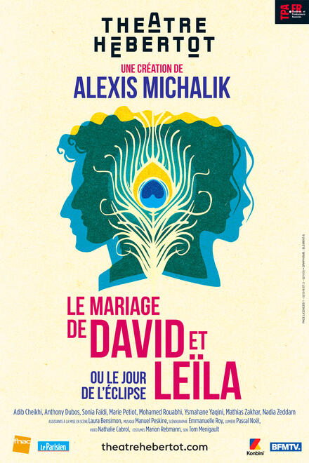 Le mariage de David et Leïla ou le Jour de l’éclipse au Théâtre Hébertot