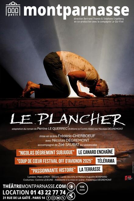 LE PLANCHER au Théâtre du Petit Montparnasse