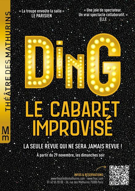 DING - Le Cabaret improvisé au Théâtre des Mathurins (Grande salle)