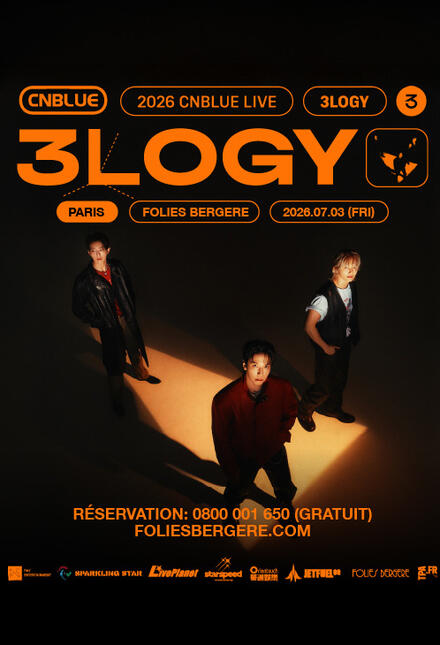 2026 CNBLUE LIVE WORLD TOUR au Théâtre des Folies Bergère