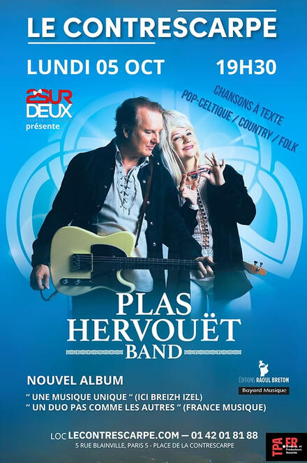 Plas Hervouët Band au Théâtre Le Contrescarpe