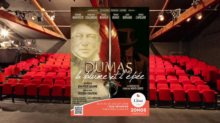 Aux sources de MONTE CRISTO avec le nouveau spectacle de Jean-Félix Lalanne