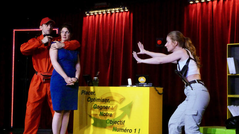 BRAQUAGE EN COURS au Théâtre Edgar