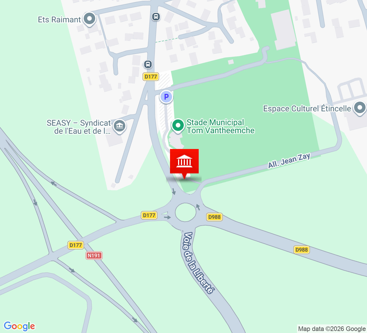 Plan d’accès L’Etincelle