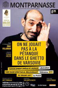 ON NE JOUAIT PAS A LA PÉTANQUE DANS LE GHETTO DE VARSOVIE