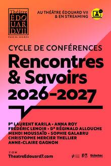 Conférences Rencontres & Savoirs 2026/2027