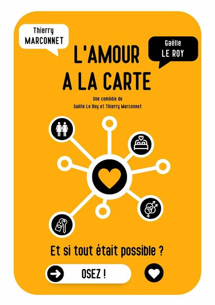 L'AMOUR À LA CARTE au Théâtre de Jeanne