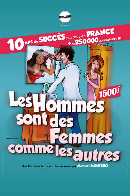 Les hommes sont des femmes comme les autres au Théâtre Comédie d'Aix