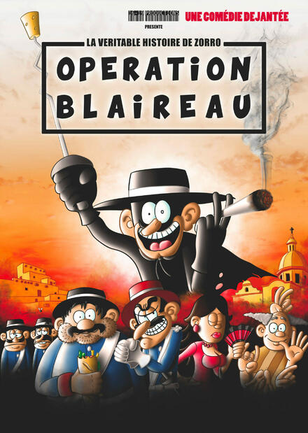 Opération blaireau - La vraie histoire de Zorro au Théâtre Comédie des Suds