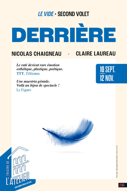 Derrière au Théâtre de l'Atelier