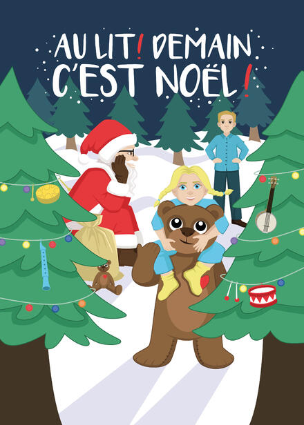 Au lit ! Demain c’est Noël ! au Théâtre Comédie Odéon