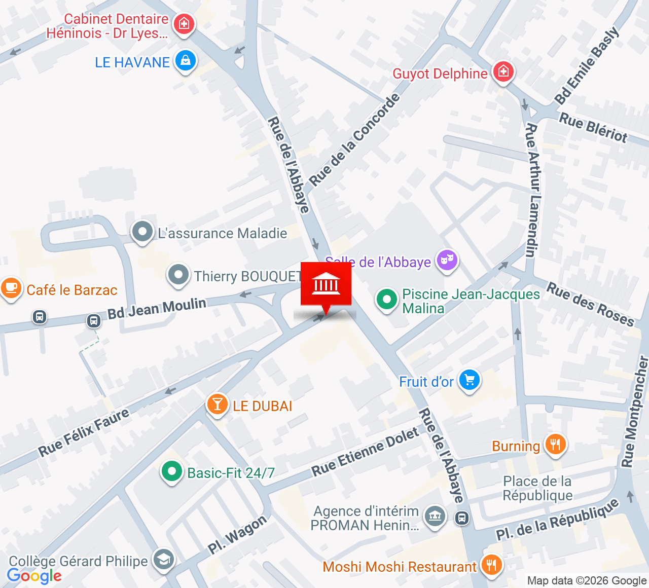Plan d’accès Théâtre de l'Escapade