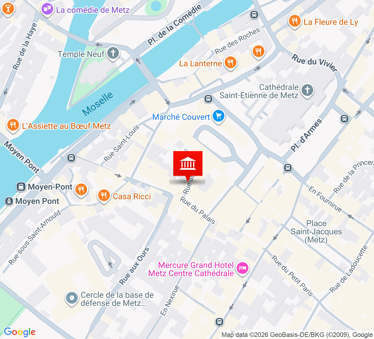 Plan d’accès Le Caméo