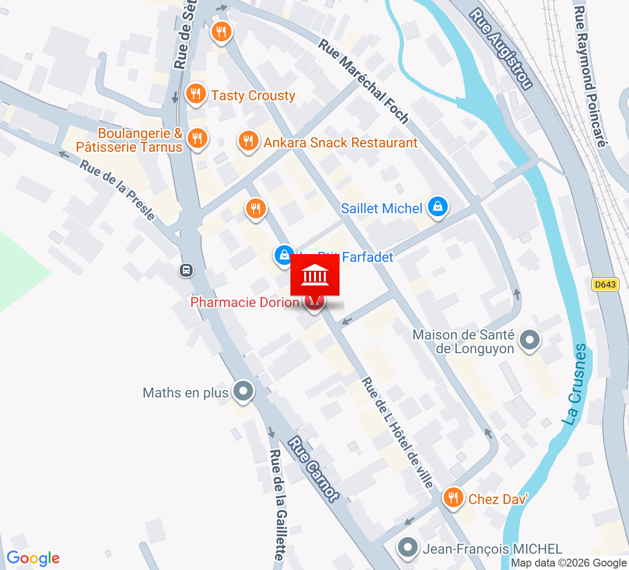 Plan d’accès Le Forum