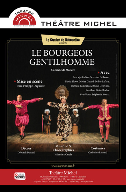Le Bourgeois Gentilhomme au Théâtre Michel
