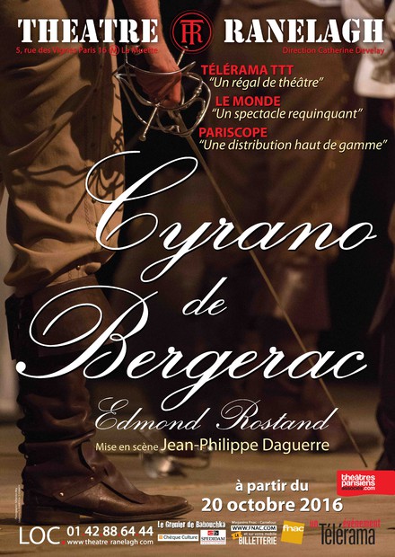Cyrano de Bergerac au Théâtre le Ranelagh