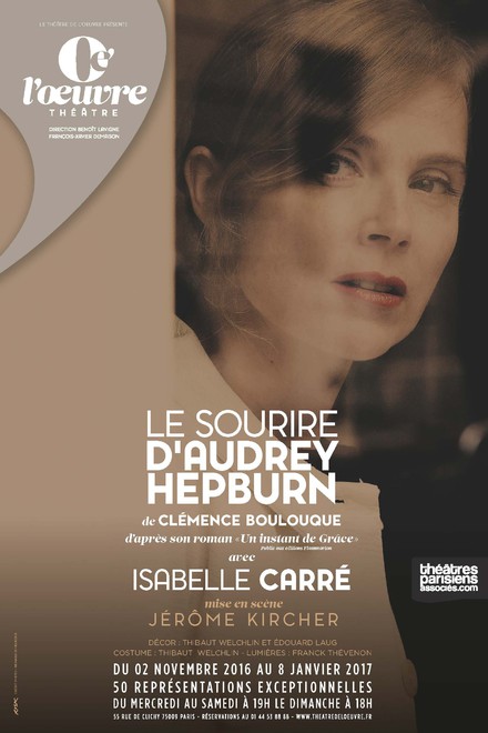 Le sourire d'Audrey Hepburn au Théâtre de l'Œuvre