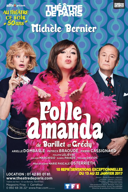 Folle Amanda au Théâtre de Paris