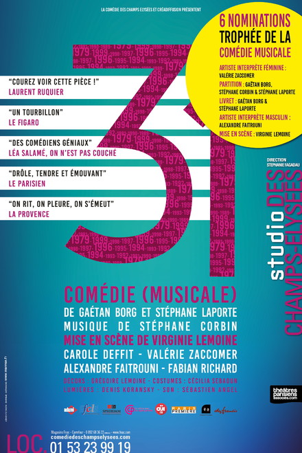 31 au Théâtre Studio des Champs-Elysées