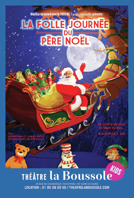 La folle journée du père Noël au Théâtre La Boussole