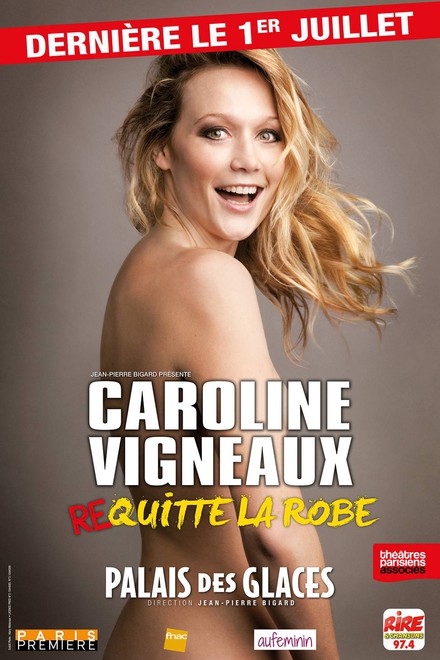 Caroline Vigneaux, re-quitte la robe au Théâtre Palais des Glaces