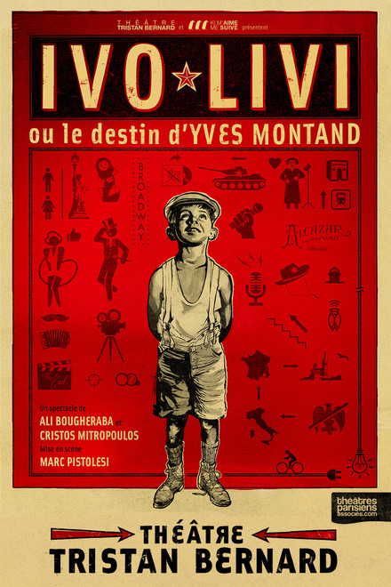 Ivo Livi ou Le Destin d'Yves Montand au Théâtre Tristan Bernard