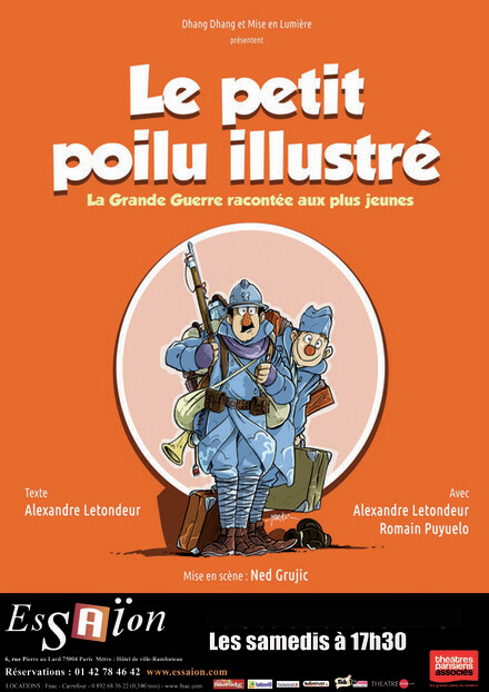 Le Petit POilu Illustré au Théâtre Essaïon
