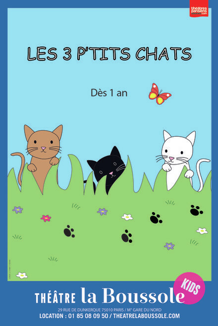 Les 3 p'tits chats au Théâtre La Boussole