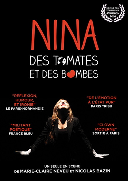 NINA, DES TOMATES ET DES BOMBES au Théâtre Essaïon