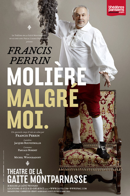 Molière malgré moi au Théâtre de la Gaîté Montparnasse