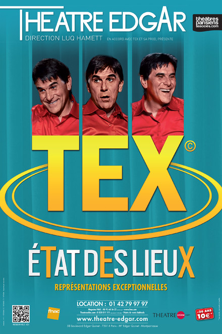 TEX dans ETAT DES LIEUX au Théâtre Edgar